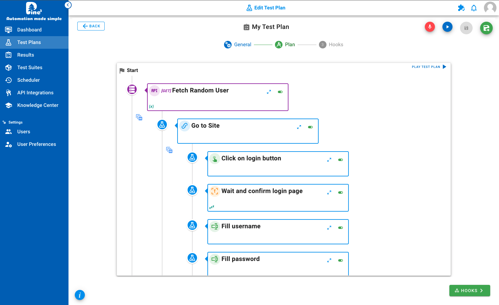 No Code Automation Builder